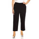 Persona By Marina Rinaldi Cropped Jersey Trousers Black