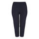 PERSONA BY MARINA RINALDI NAVY ANKLE GRAZER TROUSER