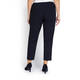 PERSONA BY MARINA RINALDI NAVY ANKLE GRAZER TROUSER