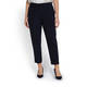 PERSONA BY MARINA RINALDI NAVY ANKLE GRAZER TROUSER