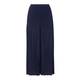 PERSONA BY MARINA RINALDI navy pleated wide leg TROUSERS