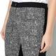 PERSONA MONOCHROME TEXTURED PRINT TROUSERS