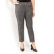 PERSONA BY MARINA RINALDI MOULINE EFFECT CIGARETTE TROUSER