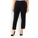 PERSONA BY MARINA RINALDI TROUSERS BLACK