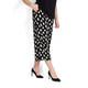 PERSONA BY MARINA RINALDI CROPPED PRINTED TROUSER