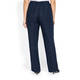 PERSONA BY MARINA RINALDI PINSTRIPE LINEN TROUSERS