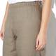 PERSONA wide leg linen TROUSERS