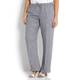 PERSONA BY MARINA RINALDI LINEN TWILL TROUSERS