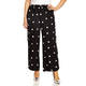 Persona by Marina Rinaldi Black and White Spot Print Trousers 