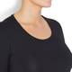 PERSONA BY MARINA RINALDI BLACK JERSEY ROUND NECK TOP