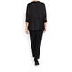 PERSONA BY MARINA RINALDI BLACK TOP WITH LACE HEM