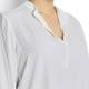 PERSONA silky ivory TUNIC shirt