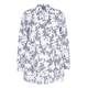 PERSONA Monochrome print cotton Tunic overshirt 