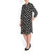 PERSONA BY MARINA RINALDI LONGLINE PRINTED SHIRT