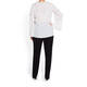 PERSONA BY MARINA RINALDI WHITE EMBELLISHED TUNIC