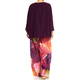 Persona by Marina Rinaldi Pleated Georgette Tunic Purple 