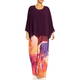 Persona by Marina Rinaldi Pleated Georgette Tunic Purple 