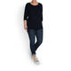 PERSONA BY MARINA RINALDI NAVY TWINSET