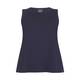 PERSONA BY MARINA RINALDI navy cotton jersey VEST