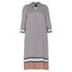 PERSONA BY MARINA RINALDI BORDER PRINT DRESS