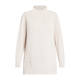 PERSONA BY MARINA RINALDI FISHERMAN'S KNIT SWEATER CREAM 