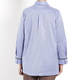PIAZZA DELLA SCALA STRETCH COTTON SHIRT BLUE