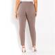 PIAZZA DELLA SCALA ANKLE GRAZER TROUSERS TAN