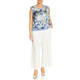 Piero Moretti Floral Twinset Blue 