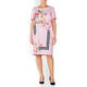PIERO MORETTI ORIENTAL LILY PRINT DRESS