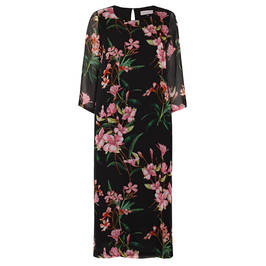 PIERO MORETTI FLORAL PRINT DRESS - Plus Size Collection