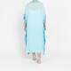 Piero Moretti Kaftan Embellished Dress Blue