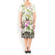 PIERO MORETTI TROPICAL PRINT DRESS