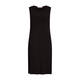 Piero Moretti Sleeveless Jersey Dress Black