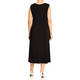 Piero Moretti Sleeveless Jersey Dress Black