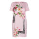 PIERO MORETTI ORIENTAL LILY PRINT DRESS