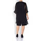 PIERO MORETTI DRESS AND DUSTER COAT BLACK