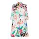 PIERO MORETTI PRINTED BRODERIE ANGLAIS SHIRT DRESS