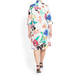 PIERO MORETTI PRINTED BRODERIE ANGLAIS SHIRT DRESS