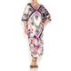 PIERO MORETTI embellished silk full length Kaftan