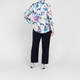 Piero Moretti Floral and Leaf Printed Shirt White