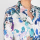 Piero Moretti Floral and Leaf Printed Shirt White
