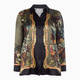 PIERO MORETTI PRINTED SILK SHIRT