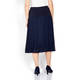 PIERO MORETTI PLEATED SKIRT NAVY