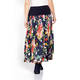 PIERO MORETTI FLORAL MIDI SKIRT