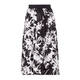 PIERO MORETTI ELASTICATED WAIST BLACK AND WHITE SKIRT 