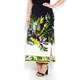 PIERO MORETTI botanical print midi SKIRT