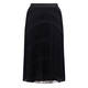 Piero Moretti Mesh Pleated Skirt Black 
