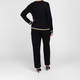 Piero Moretti Silk Insert Printed Merino Wool Sweater