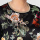 Piero Moretti Silk Insert Printed Merino Wool Sweater