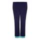 PIERO MORETTI printed hem jersey TROUSERS 